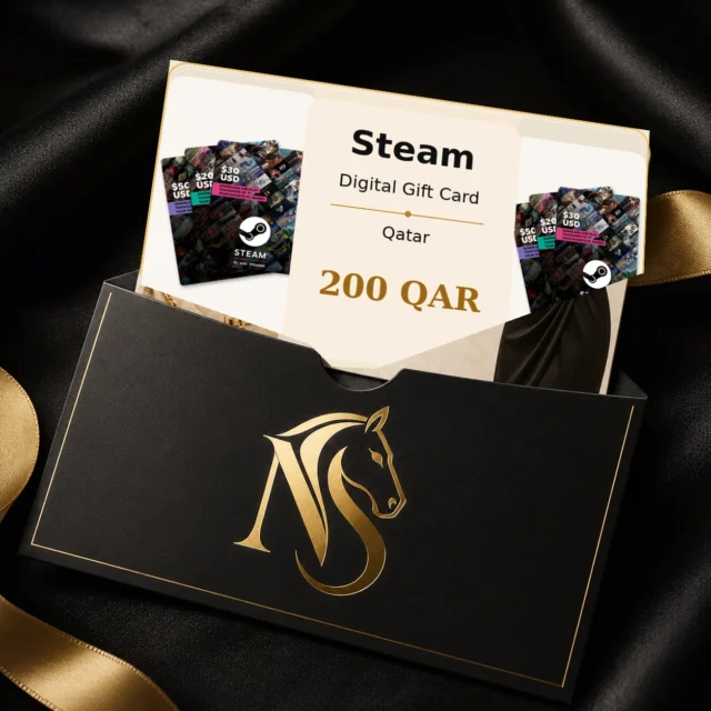 بطاقة ستيم Steam Gift Card QAT 200 QAR - قطر