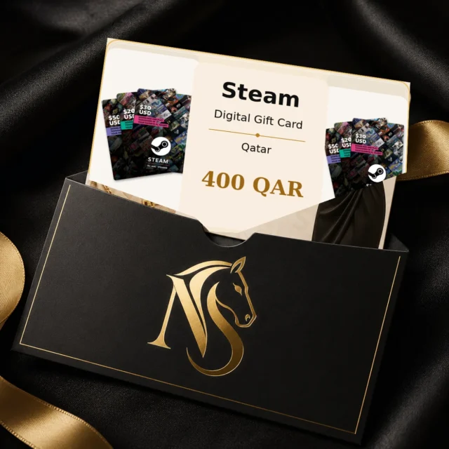 بطاقة ستيم Steam Gift Card QAT 400 QAR - قطر